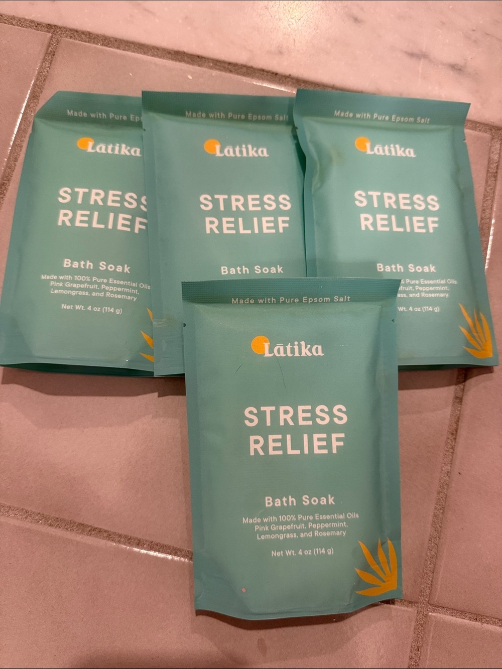 Stress Relief Bath Soak - Teal